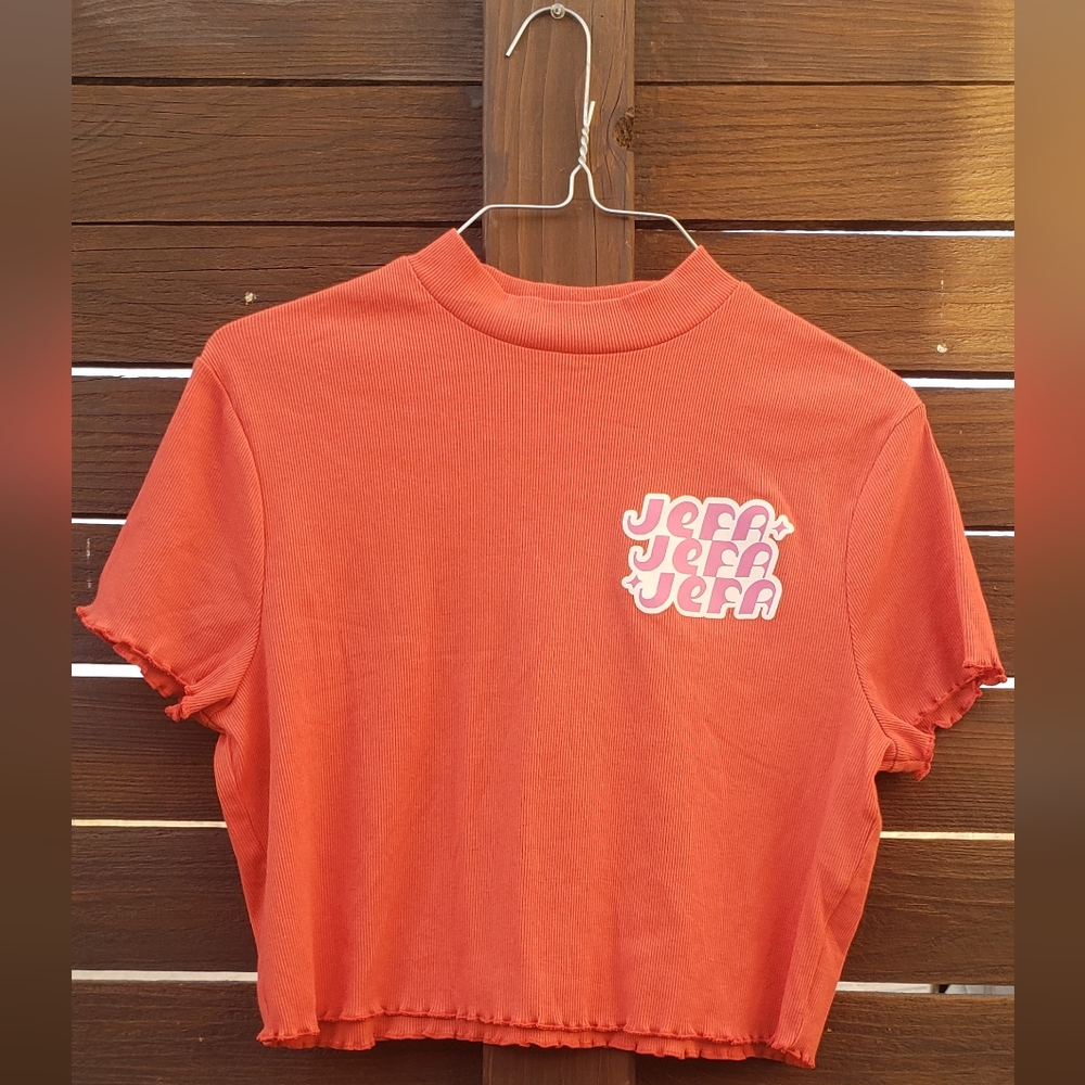Target Orange Short Sleeve Tee